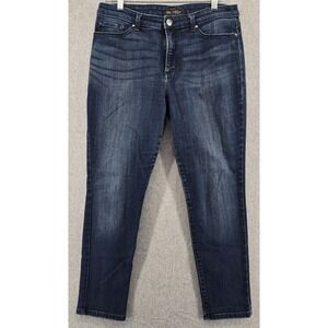 LEE Slim Fit Skinny Jean Womens Sz 10 SHORT Petite Mid Rise Sculpting Denim